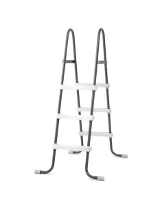 Escalera de piscina Intex 3 escalones acero 106.68 cm