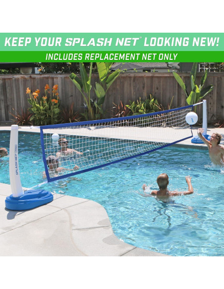 Red de Voleibol de Reemplazo GoSports Splash Net PRO/MAX Azul