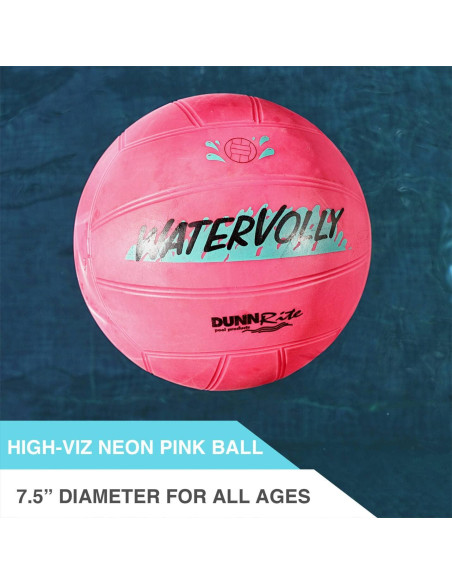Kit de Voleibol para Piscina DUNNRITE con Red y Balón