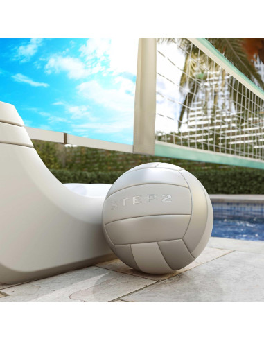 Red de Voleibol Step2 Vero Ajustable 4.57-7.62 m con Accesorios