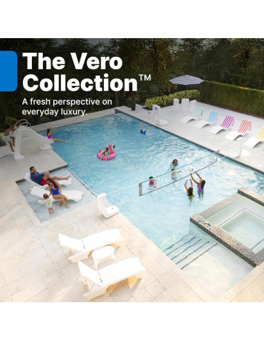 Red de Voleibol Step2 Vero Ajustable 4.57-7.62 m con Accesorios