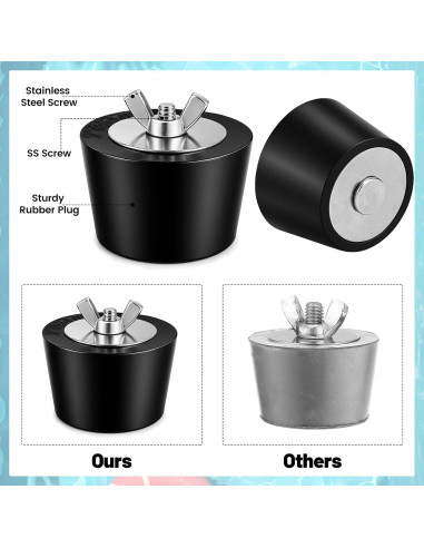 Tapones de Retorno para Piscina BESARME 1.7 a 2 Pulgadas