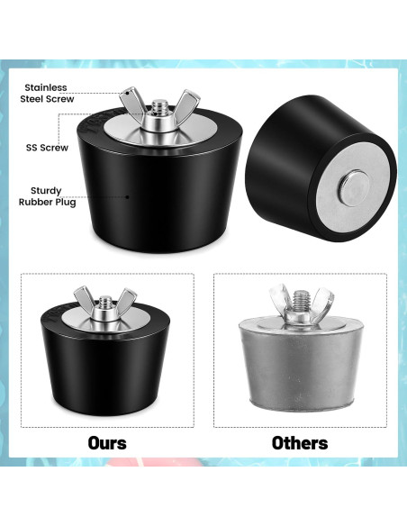 Tapones de Retorno para Piscina BESARME 1.7 a 2 Pulgadas