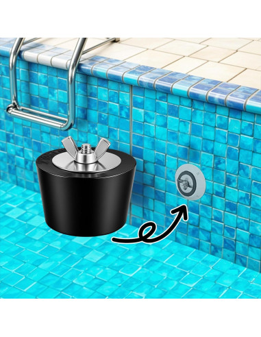 Tapones de Retorno para Piscina BESARME 1.7 a 2 Pulgadas
