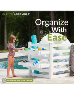 Organizador de Almacenamiento de Piscina Zippity 1.83m x 0.91m 2