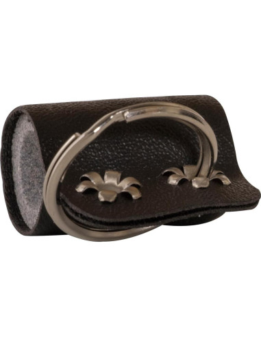 Piedra de Afilado de Dardos Viper en Llaveros de Cuero