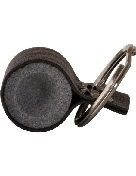 Piedra de Afilado de Dardos Viper en Llaveros de Cuero