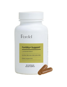 Suplemento Perelel Soporte de Fertilidad 60 Cápsulas Vegetarianas
