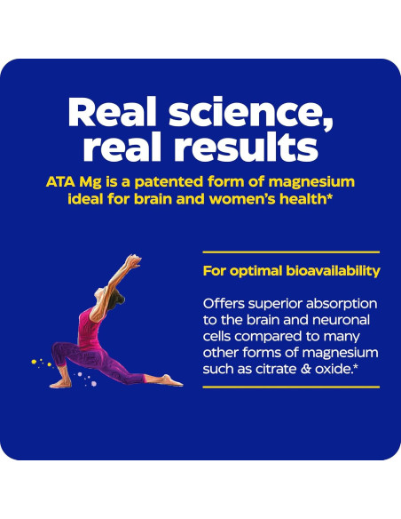 Suplemento de Magnesio Enzymedica 120 Cápsulas - Alivio Muscular