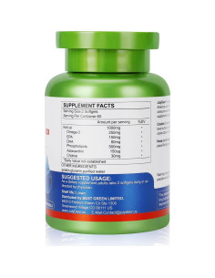 Aceite de Krill 1000 mg JulyDeer 120 Softgels Omega-3 2