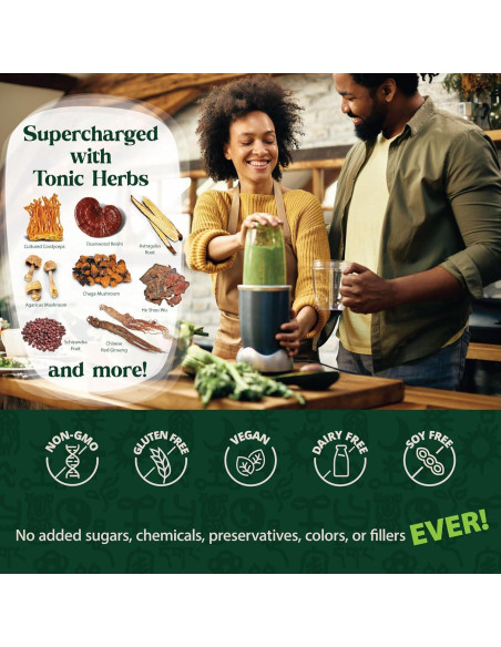 Polvo Superalimento Verde Tónico Alquimia Dragon Herbs 269g