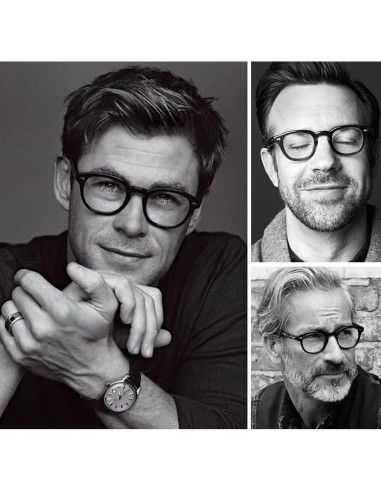 Gafas de Sol Gtand Unisex Retro 46mm UV400 Marco Negro