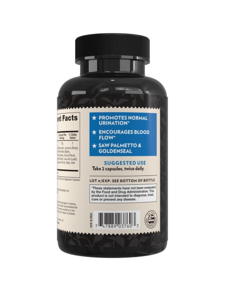 Suplemento Prostata Crystal Star 60 Cápsulas - Salud Urinaria