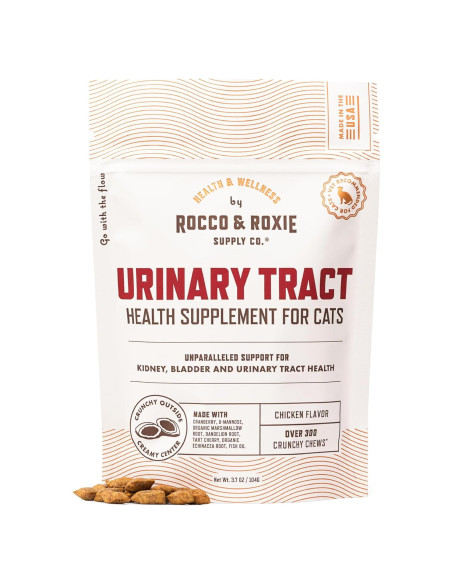 Suplemento Urinario para Gatos Rocco & Roxie 3.7oz Pollo