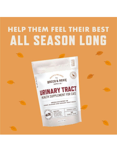 Suplemento Urinario para Gatos Rocco & Roxie 3.7oz Pollo