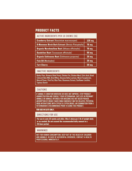 Suplemento Urinario para Gatos Rocco & Roxie 3.7oz Pollo