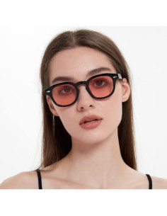 Gafas de Sol Gtand Unisex Retro Circulares 46mm Tinte Rosa 2