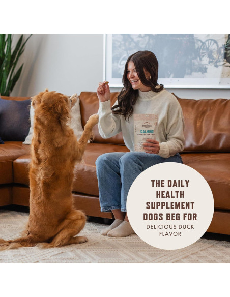 Golosinas Calmantes para Perros Rocco & Roxie 60ct