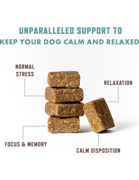 Golosinas Calmantes para Perros Rocco & Roxie 60ct