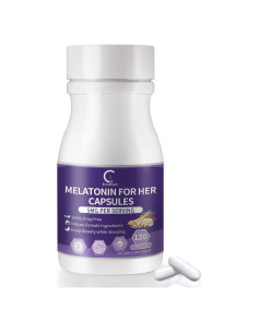 Melatonina 5mg GPGP GreenPeople - Suplemento para Dormir 120 Cápsulas