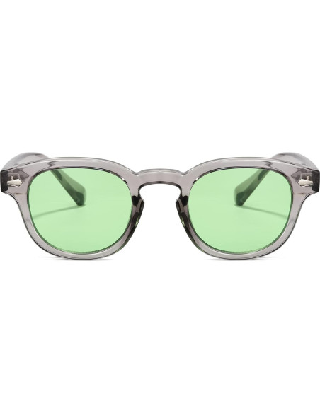 Gafas de Sol Gtand Unisex Retro 46mm UV400 Tinte Verde