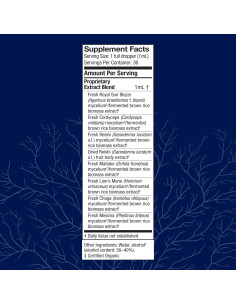 Suplemento de Hongos Host Defense Stamets 7 - 30 Porciones 2