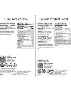 Polvo de Hongo Reishi Rojo Orgánico Food to Live 227g - Superalimento Vegano 2