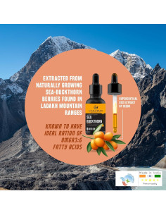 Aceite de Semilla de Espino Cerval de Mar Caraway 30 ml - Extracto CO2 2