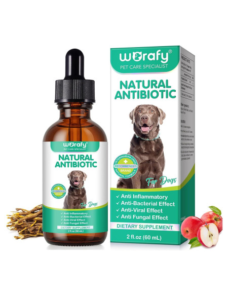 Antibióticos Naturales para Perros ZQZPZBPZ 60ml Sabor Tocino