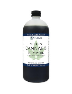 Aceite de Cáñamo Zatural 100% Puro 946ml Omega 3 y 6 2