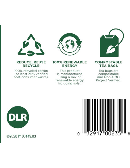 Té de Hierbas de Diente de León Orgánico Medicinales Tradicionales - 32 Bolsitas