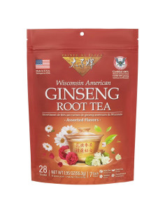 Té de Ginseng Americano Príncipe de la Paz 28 Bolsitas