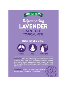 Spray Aromático de Aceite Esencial de Lavanda 70.9 ml - Verdad de la Naturaleza 2