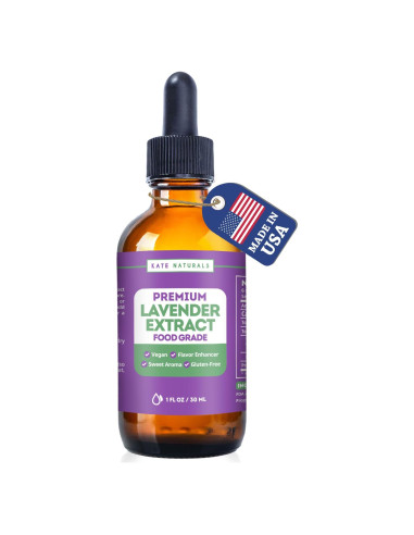 Extracto de Lavanda Kate Naturals 28.35ml Grado Alimenticio