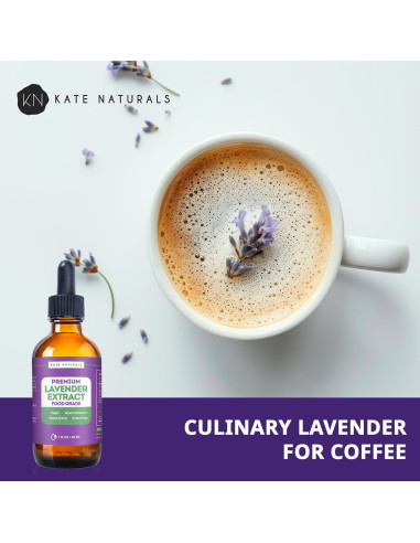 Extracto de Lavanda Kate Naturals 28.35ml Grado Alimenticio