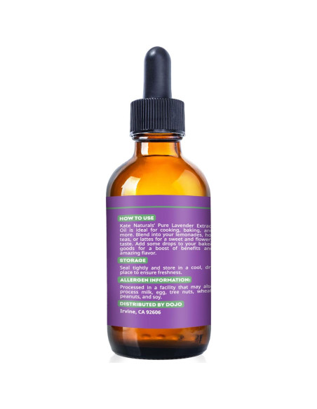 Extracto de Lavanda Kate Naturals 28.35ml Grado Alimenticio