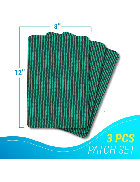 Kit de Reparación de Parche para Cubierta de Piscina ARDILA VEELA 3 Piezas