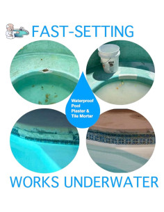 Parche Multiusos para Piscinas Dr. H2O 1.36KG Blanco 2