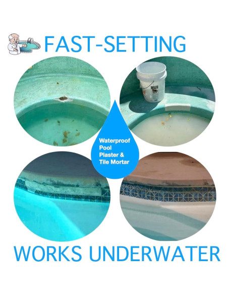 Parche Multiusos para Piscinas Dr. H2O 1.36KG Blanco