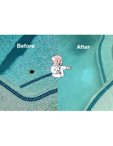 Parche Multiusos para Piscinas Dr. H2O 1.36KG Blanco