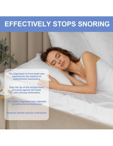 Dispositivo Anti-Ronquidos CWTUL Ajustable y Aprobado por FDA