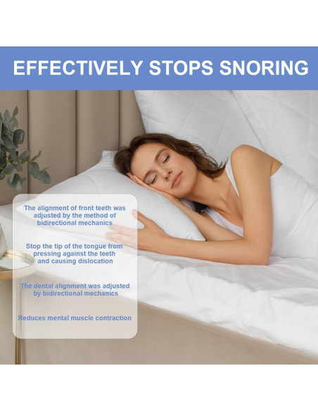 Dispositivo Anti-Ronquidos CWTUL Ajustable y Aprobado por FDA