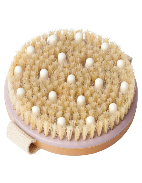 Cepillo Corporal Exfoliante MainBasics con Cerdas Naturales 10.8cm