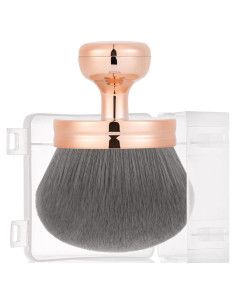 Brocha de Maquillaje Corporal Yoseng 74mm Vegana con Funda