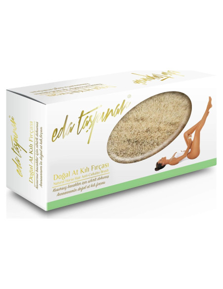 Cepillo Exfoliante Corporal EDA Taspinar Natural 13.9x7.7cm