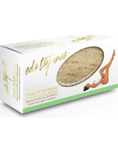 Cepillo Exfoliante Corporal EDA Taspinar Natural 13.9x7.7cm 2
