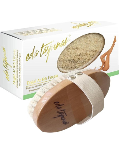 Cepillo Exfoliante Corporal EDA Taspinar Natural 13.9x7.7cm
