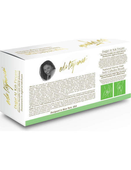 Cepillo Exfoliante Corporal EDA Taspinar Natural 13.9x7.7cm