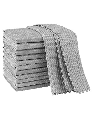 Paño de Microfibra AIDEA 12PK 28x28 cm para Limpieza