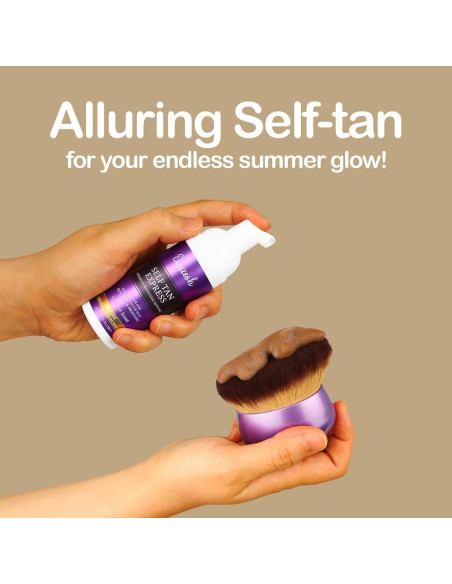 Brocha Kabuki para Bronceado Corporal EOICCEOH - 56.7 g